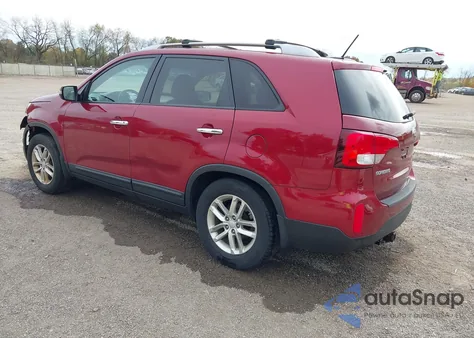 2014 Kia Sorento Lx z USA, uszkodzony, nr VIN 5XYKT3A62EG478538
